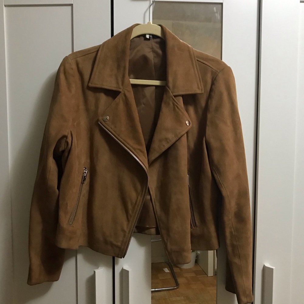 Suede Motorcycle Jacket